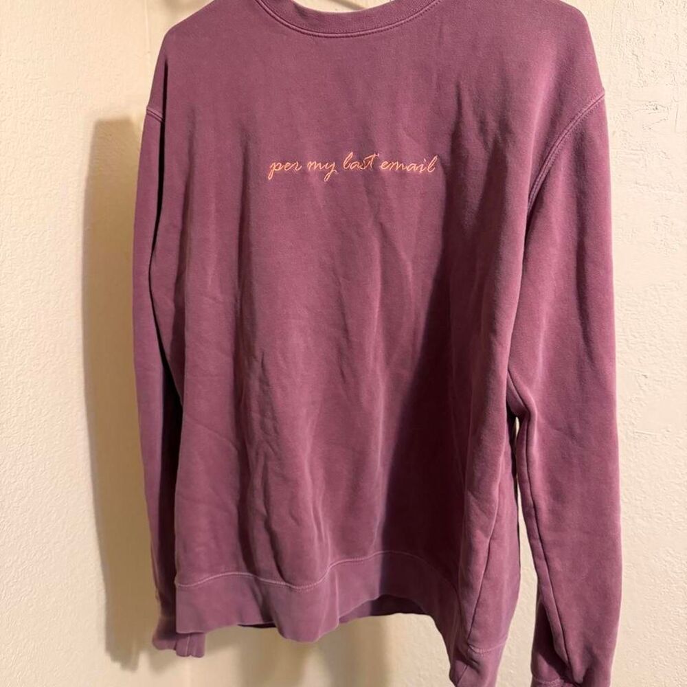 Phenomenal Women's Purple and Burgundy Sweatshirt